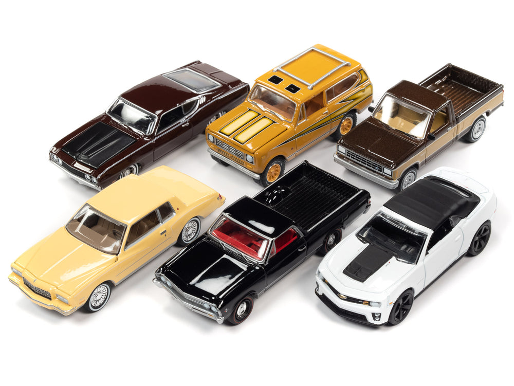 Johnny Lightning Classic Gold 2022 Release 1 Set B (6-Car Set) 1:64 Diecast