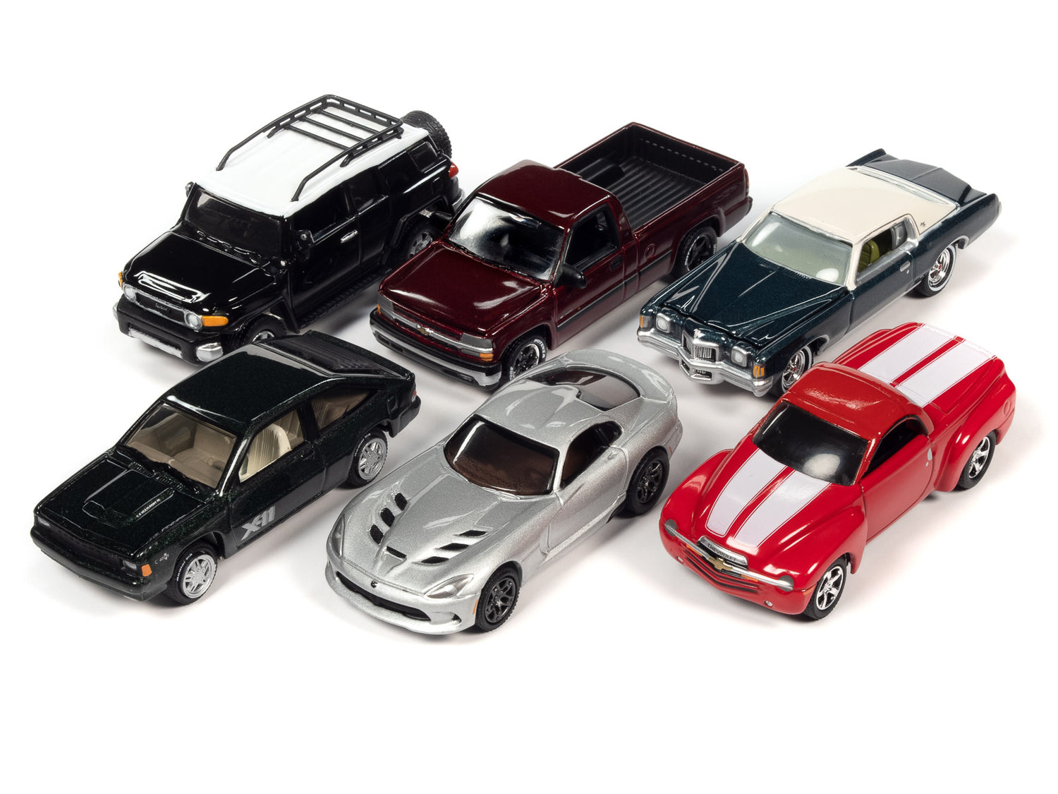 Johnny Lightning Classic Gold 2022 Release 3 Set B (6-Car Set) 1:64 Diecast