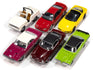 "PRE-ORDER" Johnny Lightning Classic Gold 2025 Release 1 Set A (6-Car Set) 1:64 Diecast (DUE OCTOBER 2025)