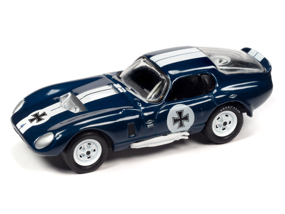 Johnny Lightning The Monkees Shelby Daytona Cobra The Klutzmobile w/Tin display 1:64 Scale Diecast