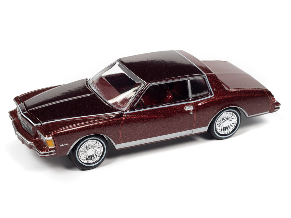 Johnny Lightning Muscle Cars 1979 Chevrolet Monte Carlo (Carmine Poly) 1:64 Scale Diecast
