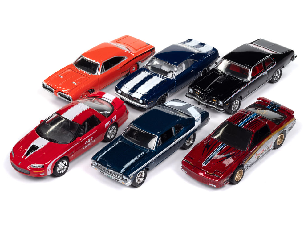 Johnny Lightning Muscle Cars USA 2025 Release 1 Set A (6-Car Sealed Case) 1:64 Diecast