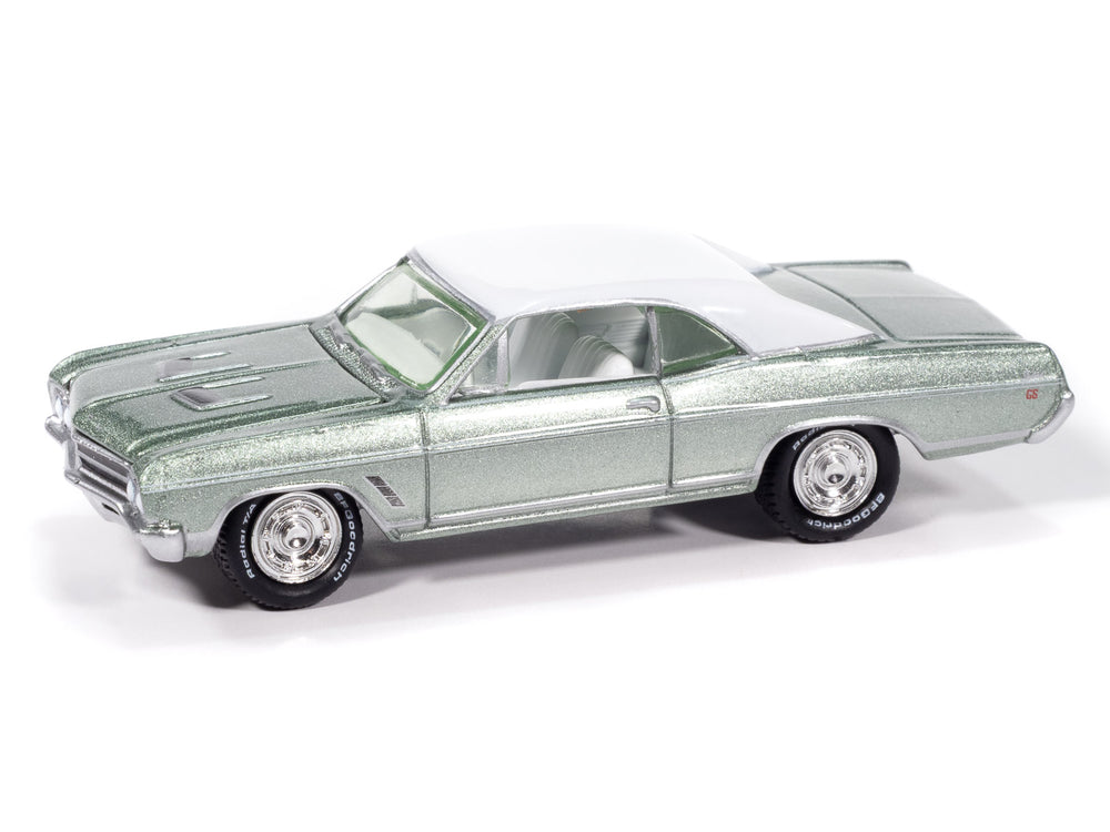 Johnny Lightning Muscle Cars 1966 Buick Skylark GS (Seafoam Green Poly) 1:64 Scale Diecast