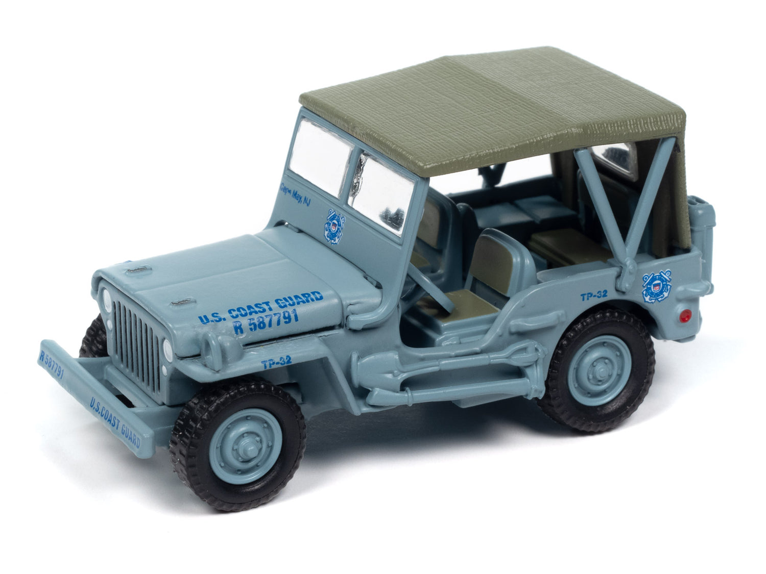 Johnny Lightning Military 2024 Release 2 Set B (6-Piece Sealed Case) Diecast