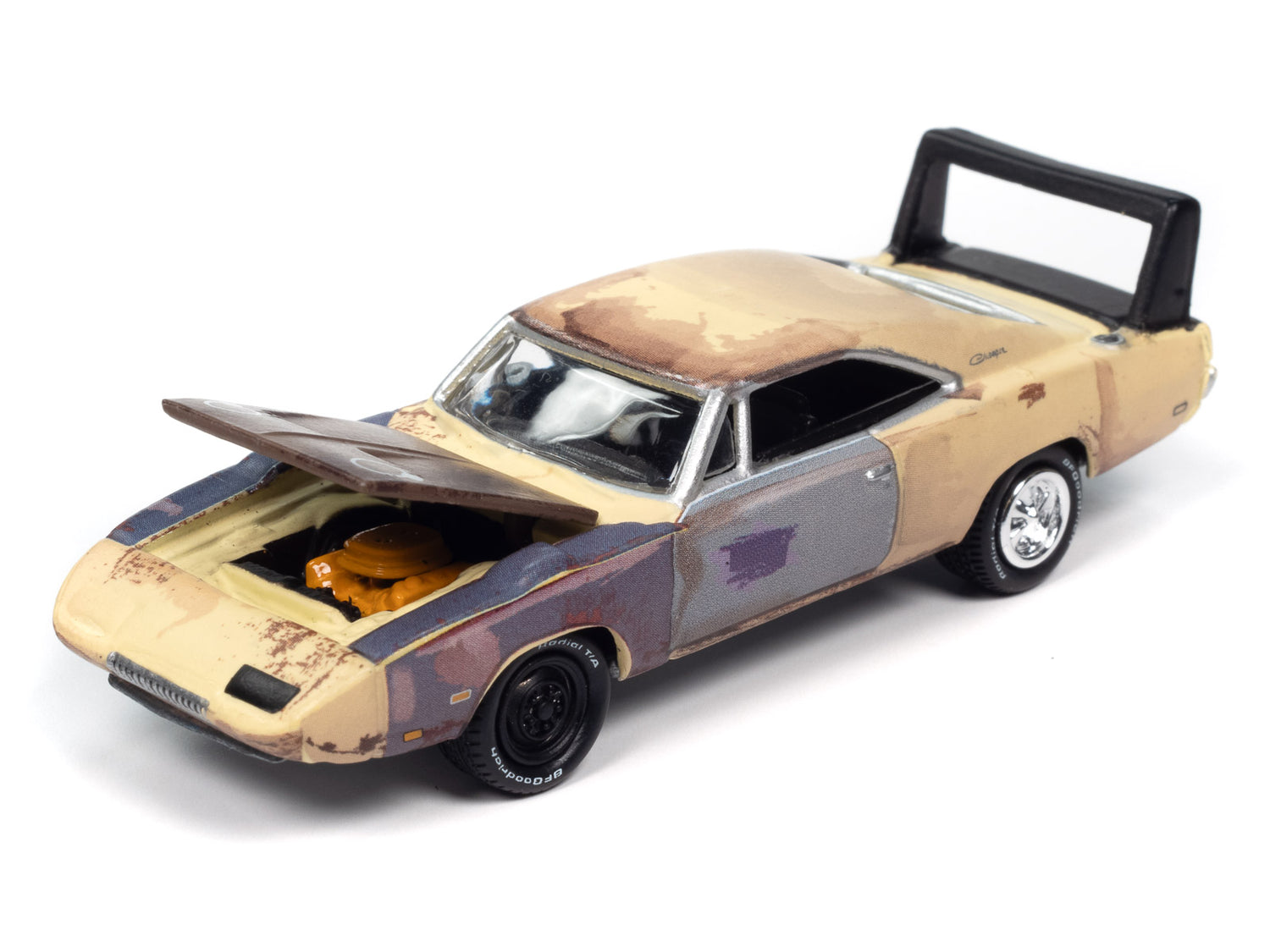 Johnny Lightning Mystery Matinee 1969 Dodge Charger Daytona 1:64 Scale Diecast