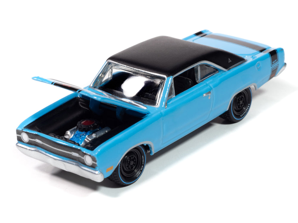 Johnny Lightning Goodyear Blue Streak 1969 Dodge Dart 1:64 Scale Diecast