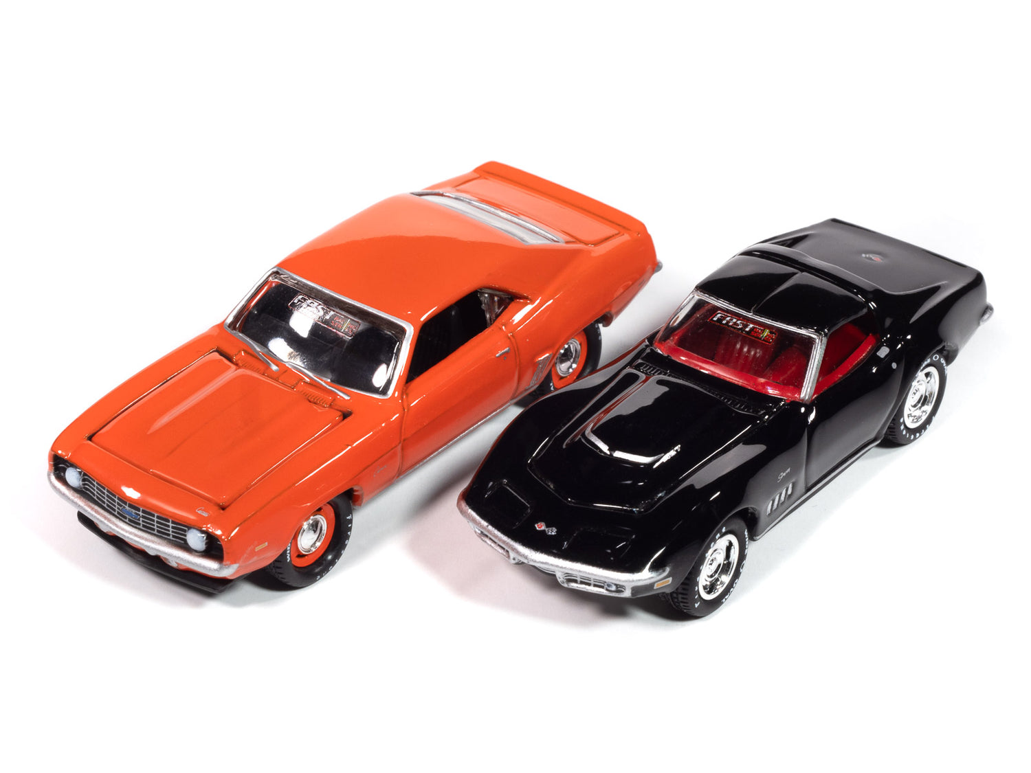 Johnny Lightning 2024 Release 1 F.A.S.T. Series Version A (2-Pack) 1:64 Scale Diecast