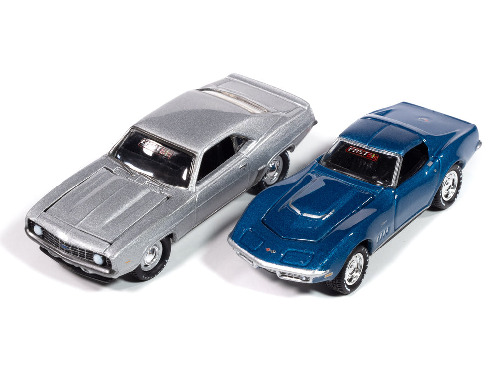 Johnny Lightning 2024 Release 1 F.A.S.T. Series Version B (2-Pack) 1:64 Scale Diecast