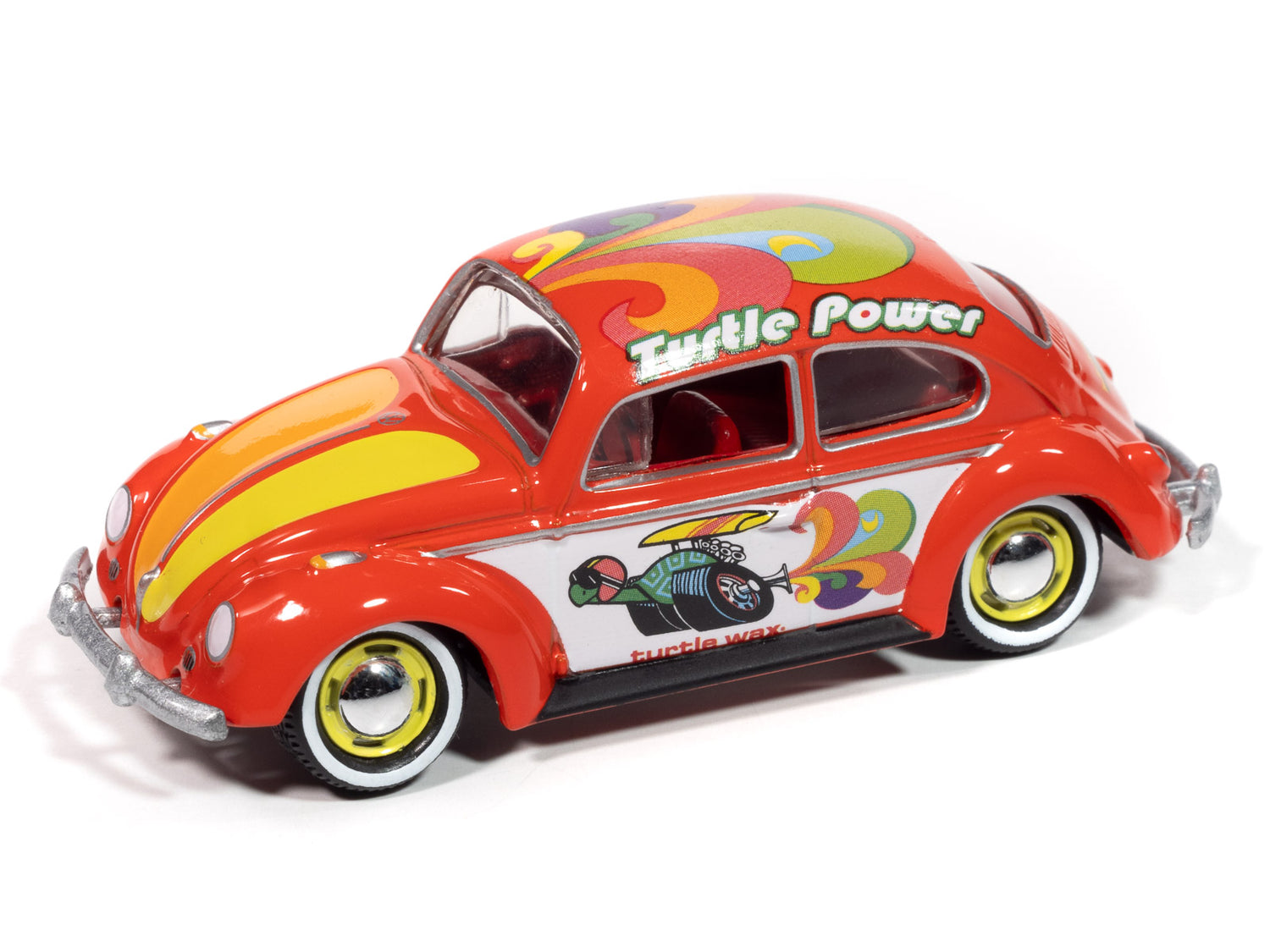 Johnny Lightning 2024 Release 1 Turtle Wax Version B (2-Pack) 1:64 Scale Diecast