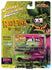 Johnny Lightning Street Freaks 1957 Chevy Ambulance Rat Fink (Magenta Metallic and Bright Green  w/ Silver RF Graphics) 1:64 Scale Diecast