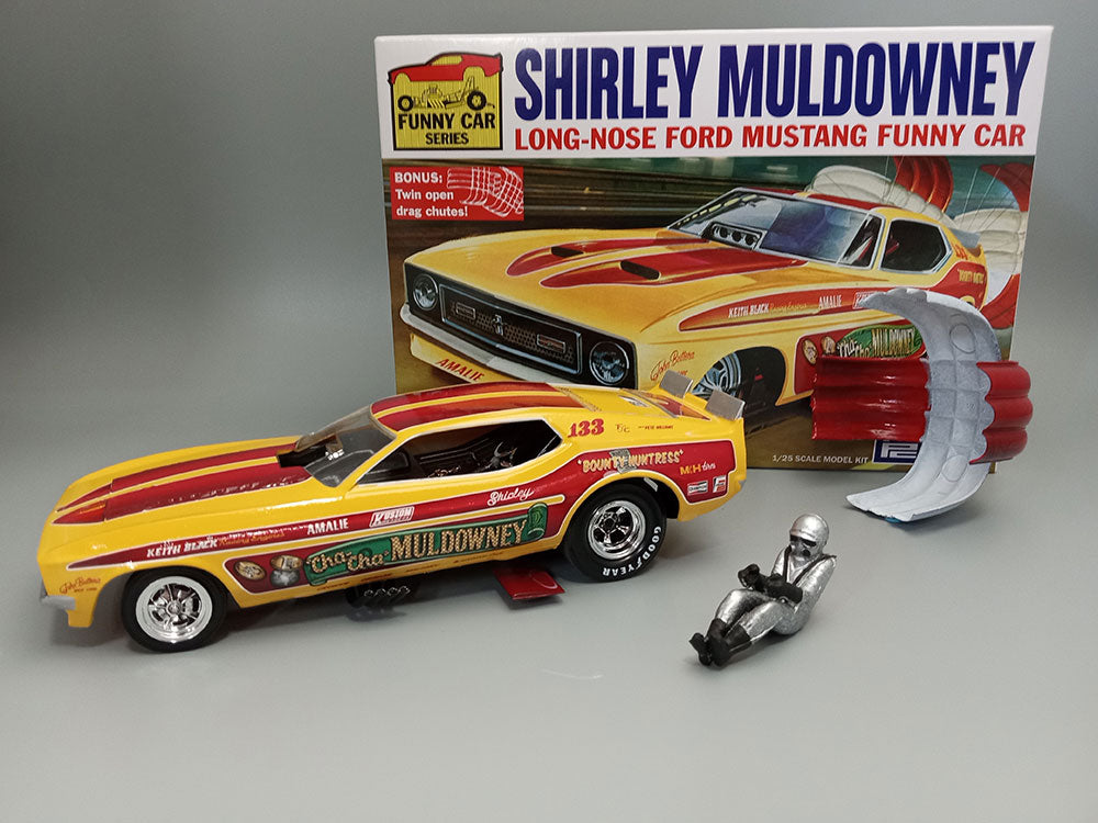 MPC Shirley Muldowney Long Nose Ford Mustang FC 1:25 Scale Model Kit