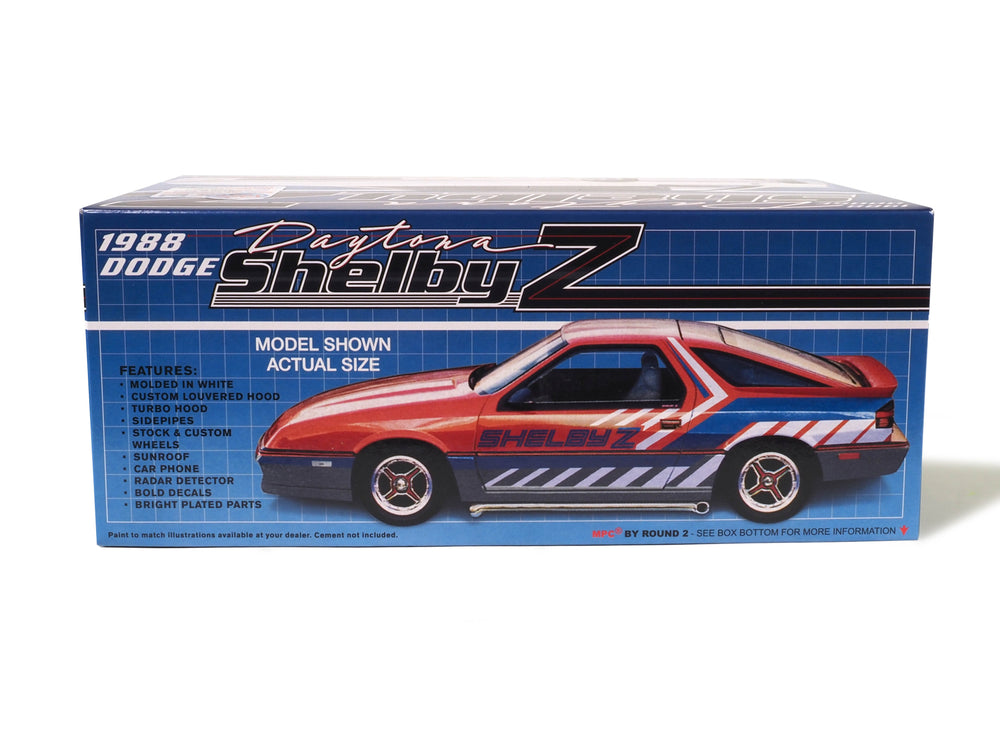 MPC 1988 Dodge Shelby Daytona 1:25 Scale Model Kit