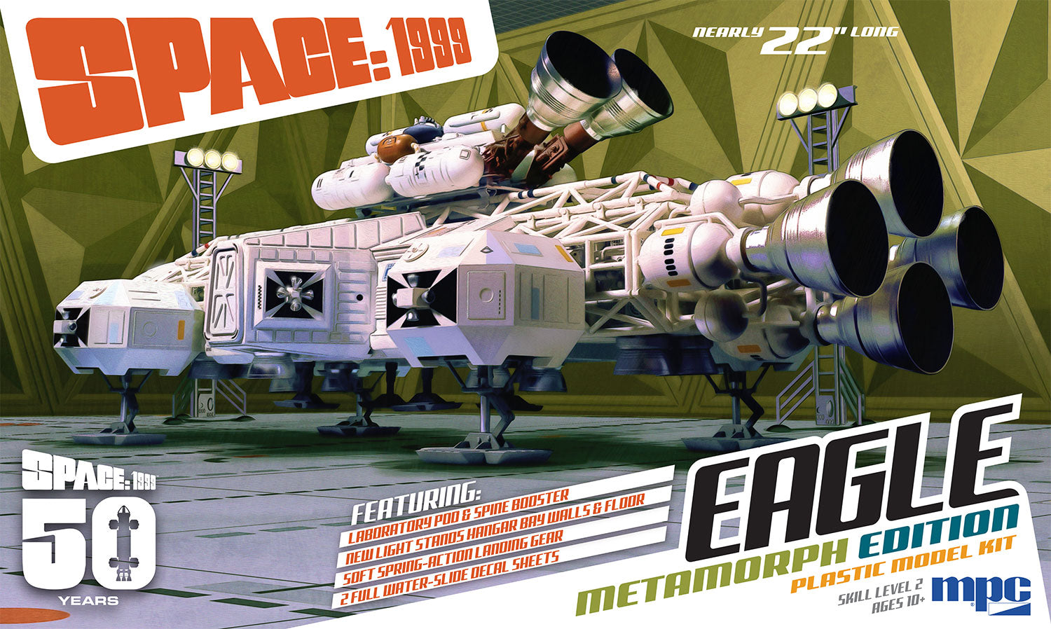 MPC Space 1999: '22" Eagle Transporter Metamorph Edition 1:48 Scale Model Kit