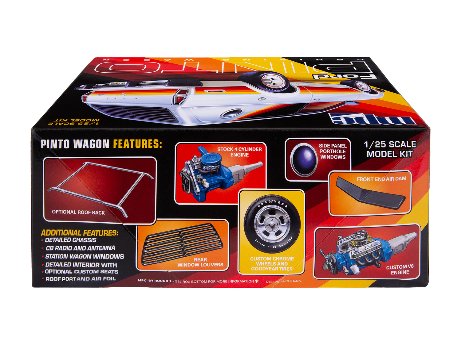 MPC 1978 Ford Pinto Wagon 1:25 Scale Model Kit