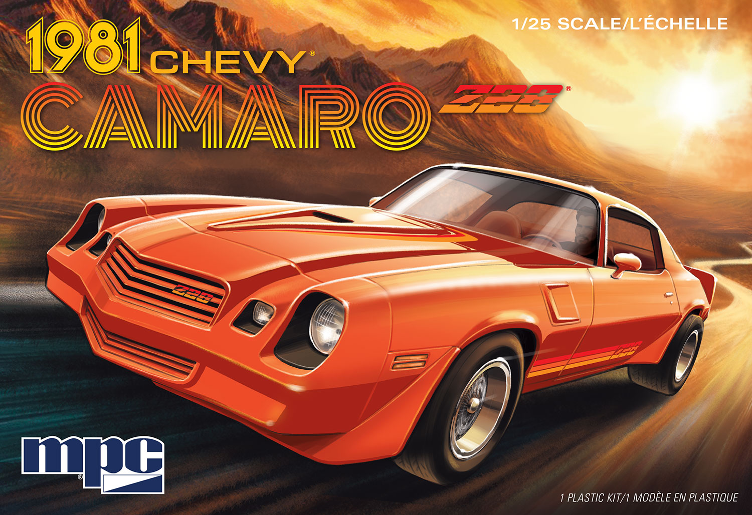 "PRE-ORDER" MPC 1981 Chevy Camaro Pro Street 1:25 Scale Model Kit (DUE SEPTEMBER 2026)