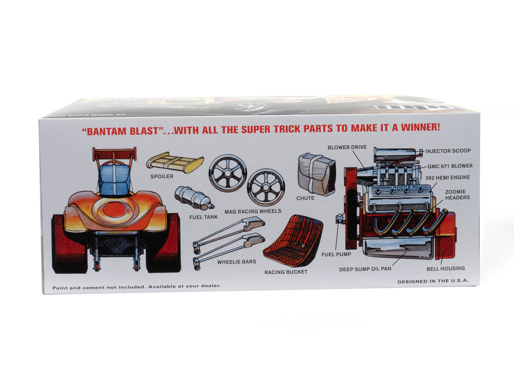 MPC Bantam Blast Dragster 1:25 Scale Model Kit