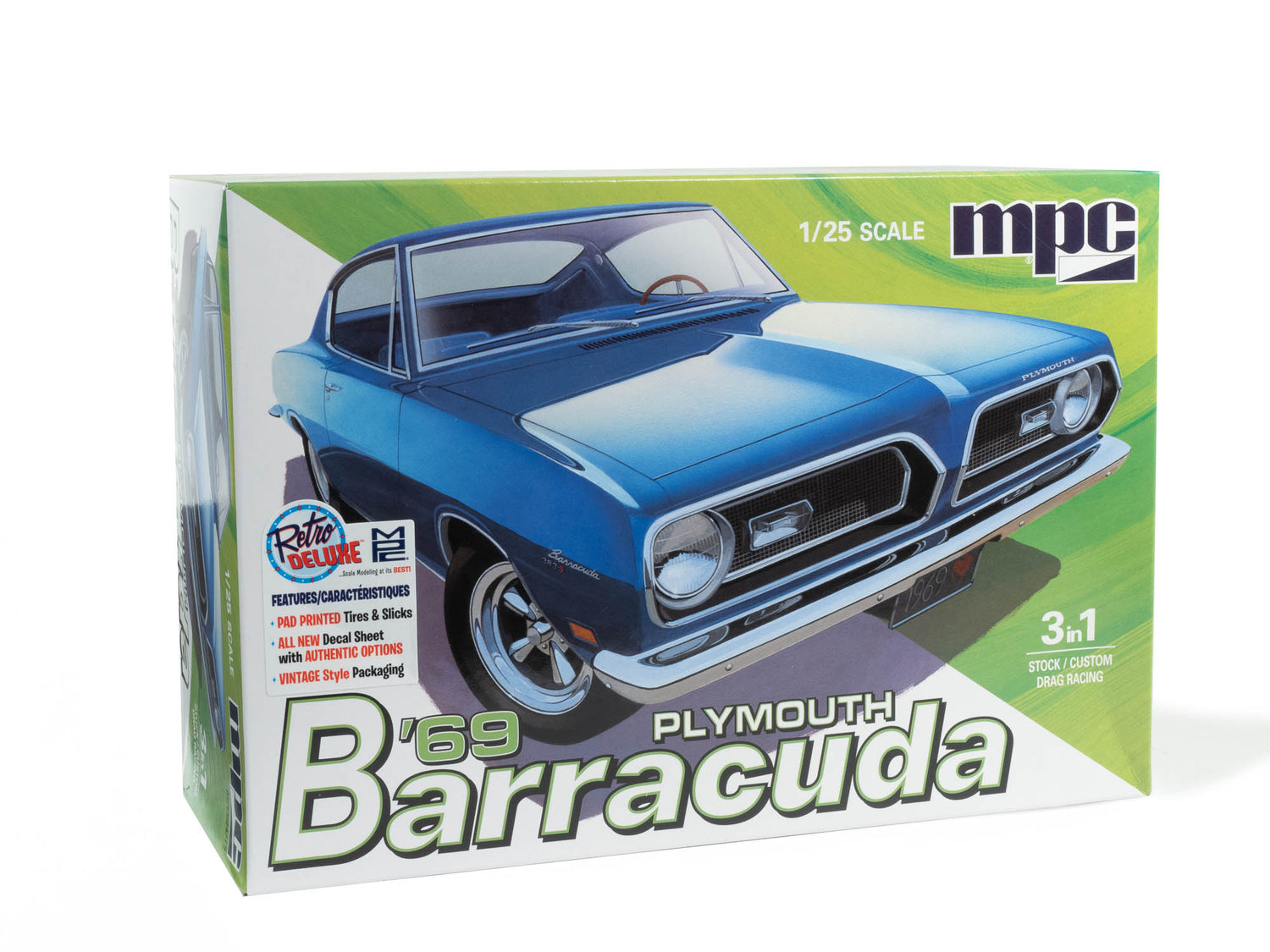 MPC 1969 Plymouth Barracuda 1:25 Scale Model Kit