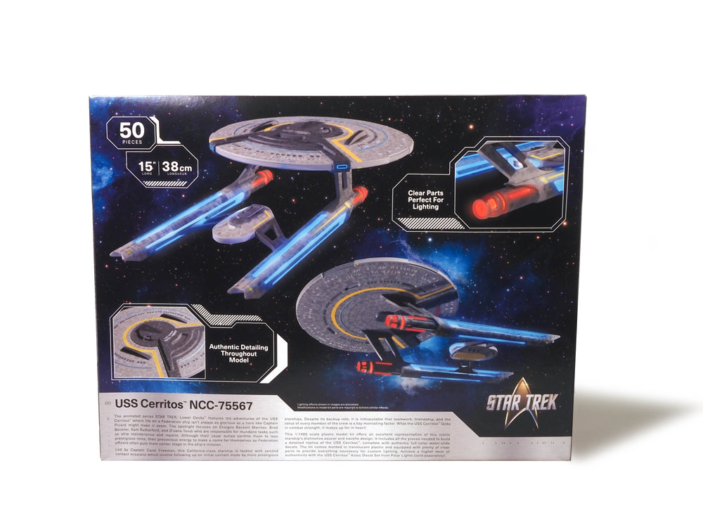 Polar Lights Star Trek: Lower Decks U.S.S. Cerritos 1:1400 Scale Model Kit