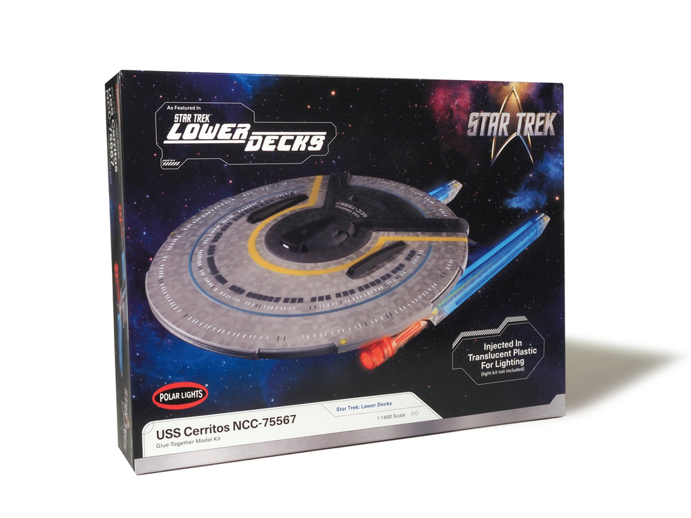 Polar Lights Star Trek: Lower Decks U.S.S. Cerritos 1:1400 Scale Model Kit