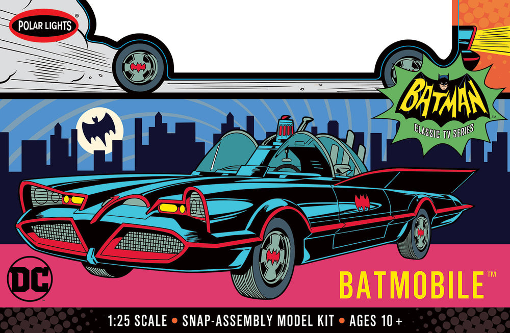 Polar Lights TV Batmobile Snap 1:25 Scale Snap Kit