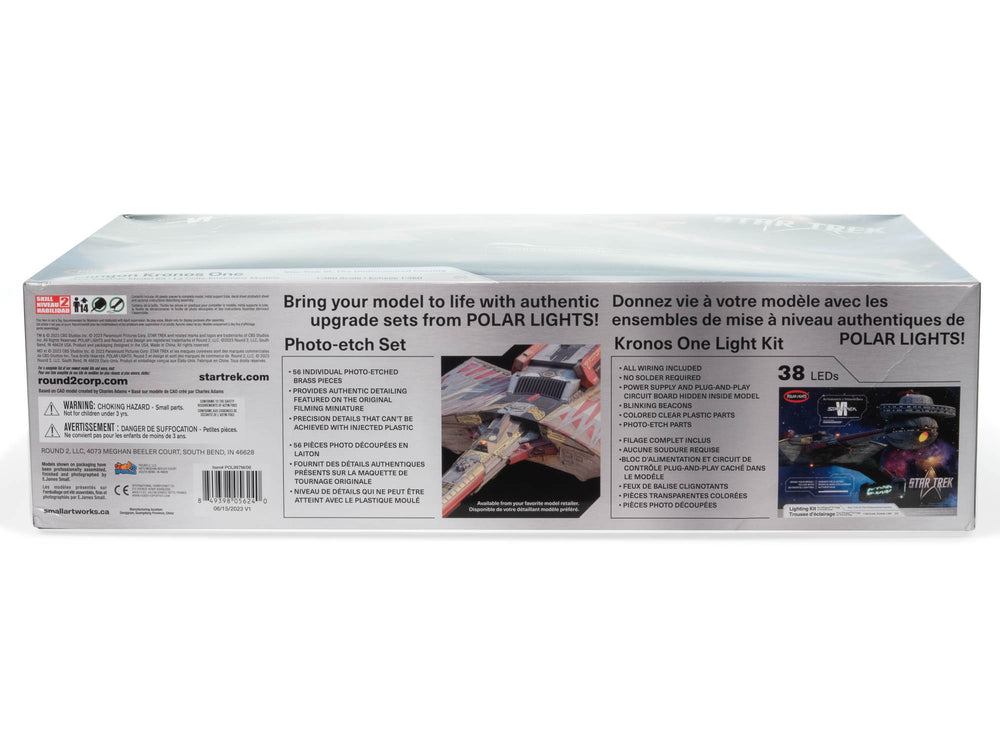 Polar Lights Star Trek 6: The Undiscovered Country Klingon Kronos 1 1:350 Scale Model Kit - Auto World Store