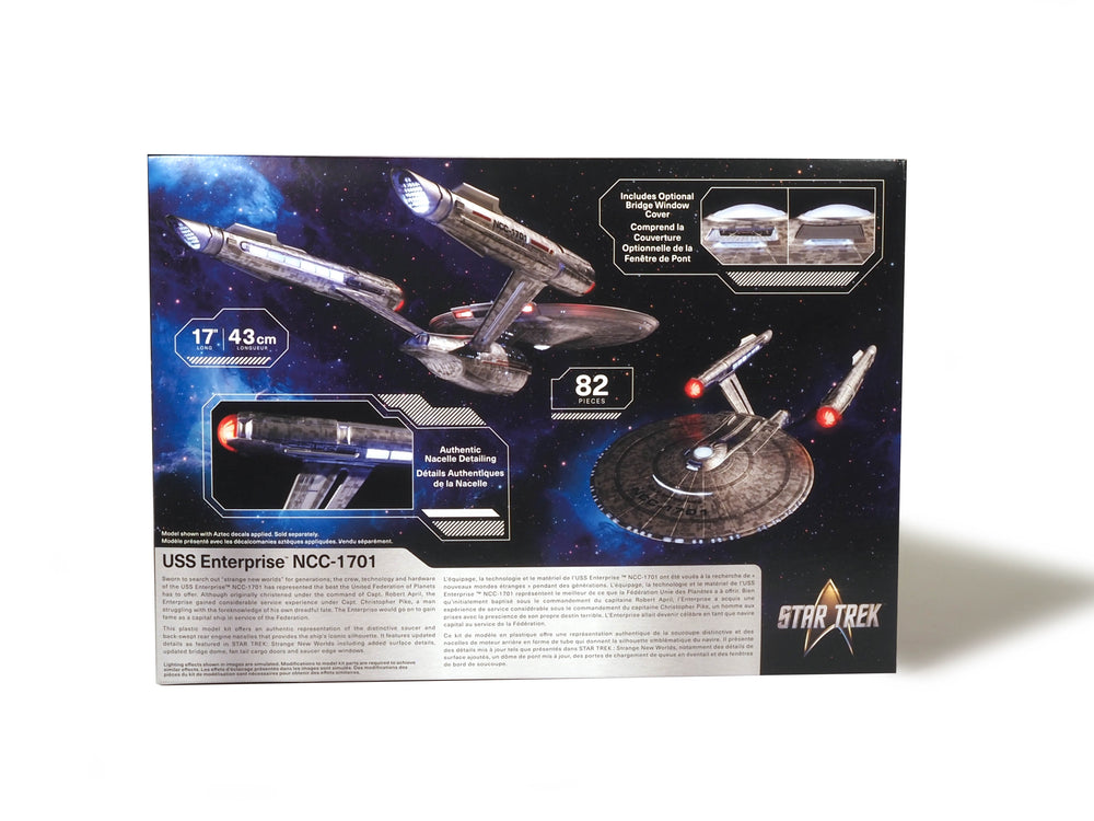 Polar Lights Star Trek Strange New Worlds U.S.S. Enterprise 1:1000 Scale Model Kit