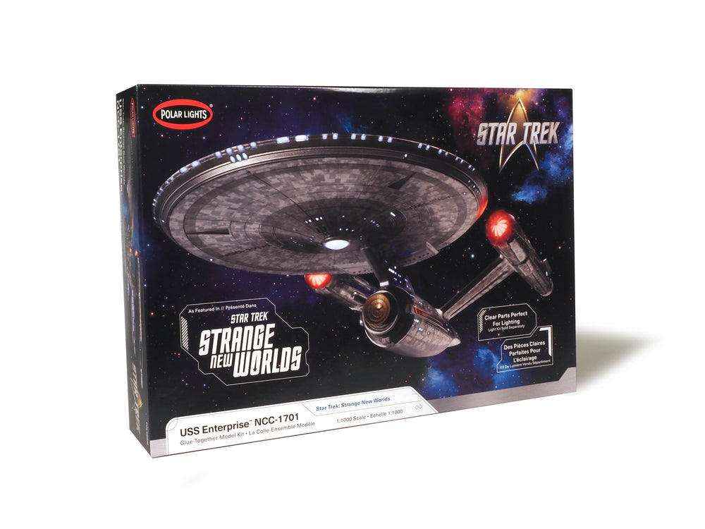 Polar Lights Star Trek Strange New Worlds U.S.S. Enterprise 1:1000 Scale Model Kit
