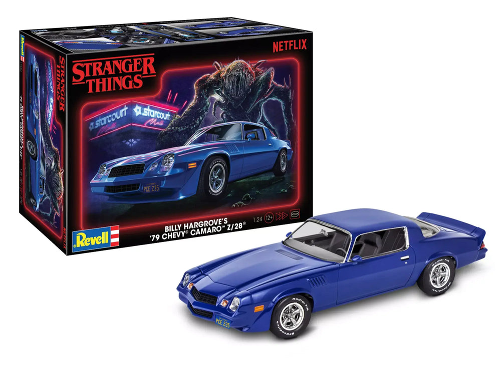 Revell Billy Hargrove's '79 Camaro Z/28 - Stranger Things 1:24 Scale Model Kit