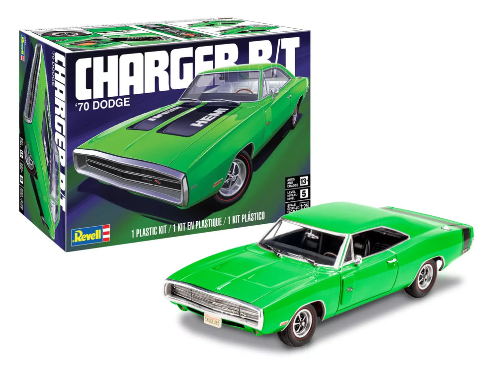 Revell 1970 Dodge Charger R/T 1:25 Scale Model Kit