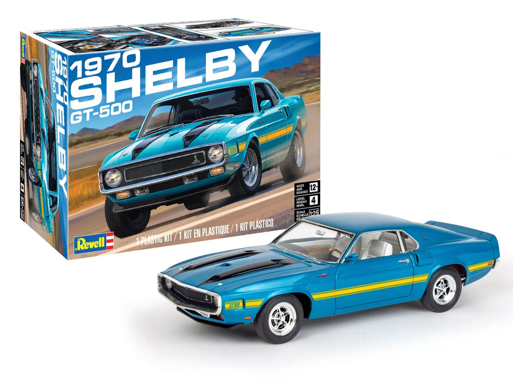 Revell 1970 Shelby GT 500 1:25 Scale Model Kit