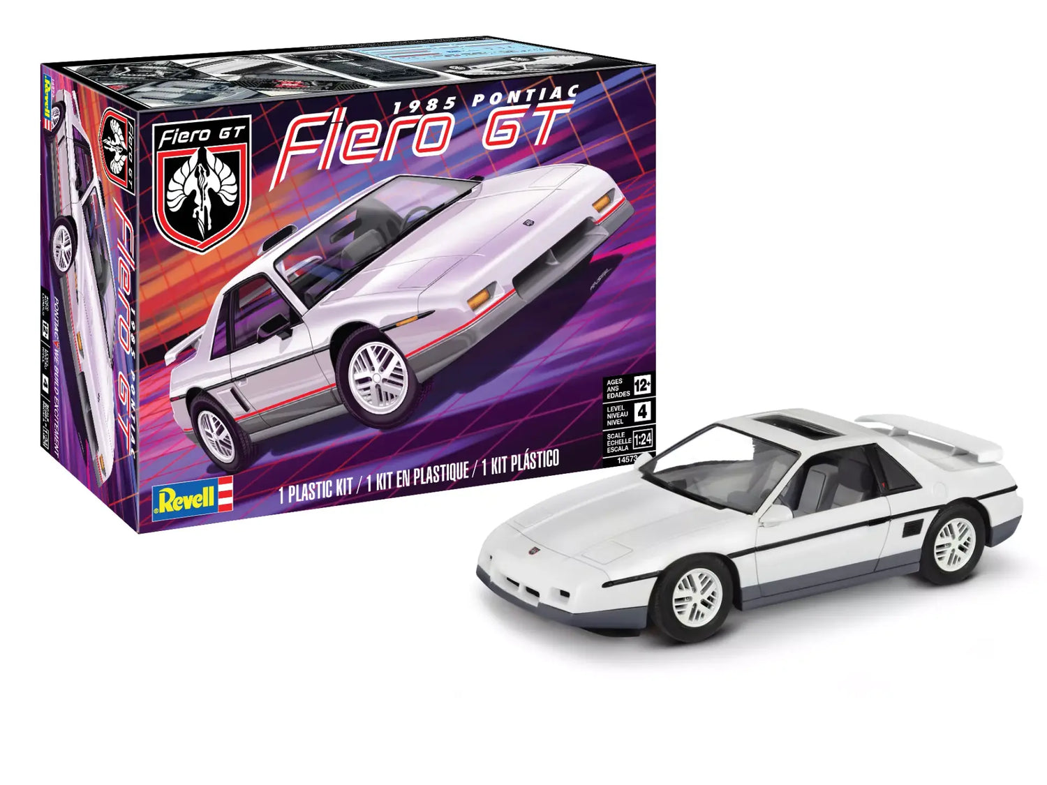 Revell 1985 Pontiac Fiero GT 1:24 Scale Model Kit