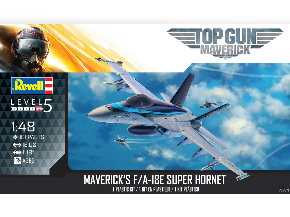 Revell F/A-18E Super Hornet Top Gun Maverick 1:48 Scale Model Kit