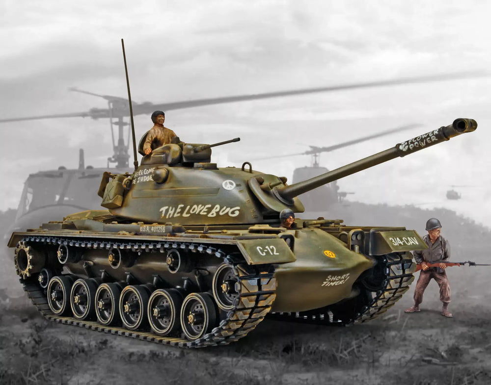 Revell M-48 A-2 Patton Tank Model Kit 1:35 Scale Model Kit