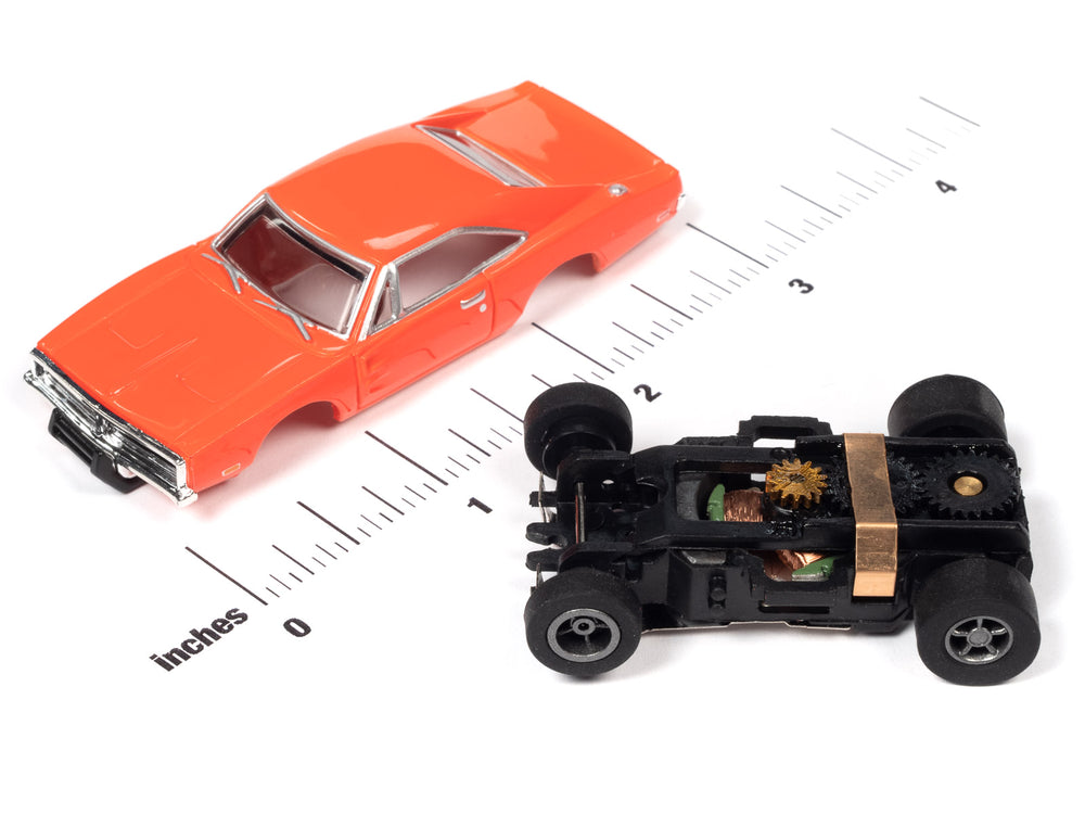 Auto World Xtraction 1969 Dodge Charger HO Scale Slot Car - Auto World Store