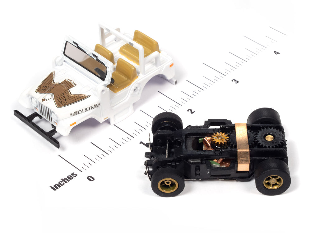 Auto World Xtraction Jeep CJ-5 HO Scale Slot Car - Auto World Store