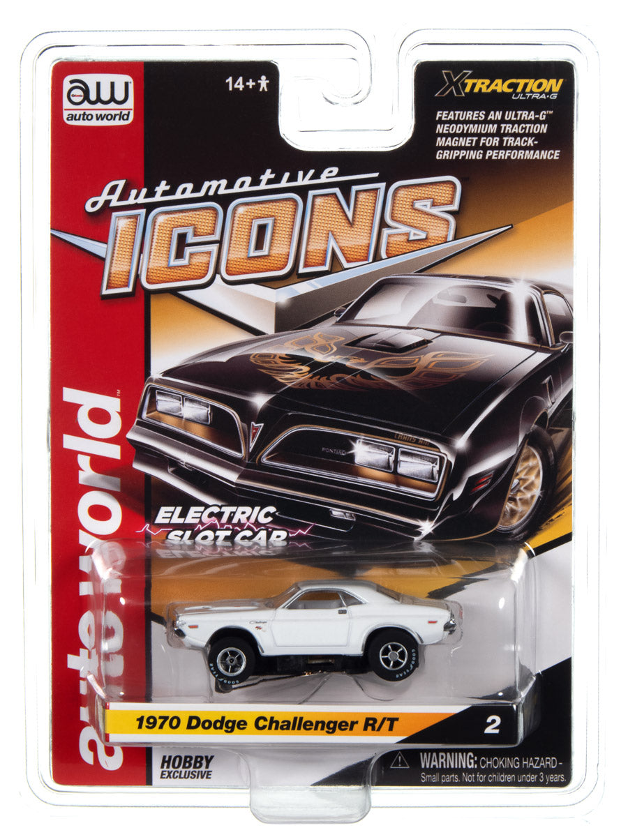 Auto World Xtraction 1970 Dodge Challenger HO Scale Slot Car