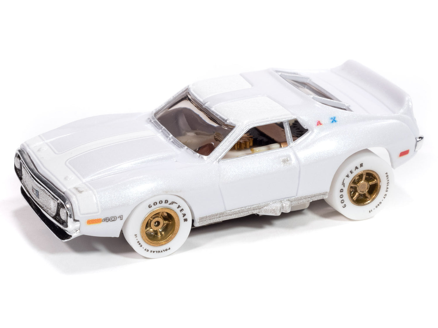 Auto World Xtraction 1971 AMC Javelin iWheels HO Scale Slot Car