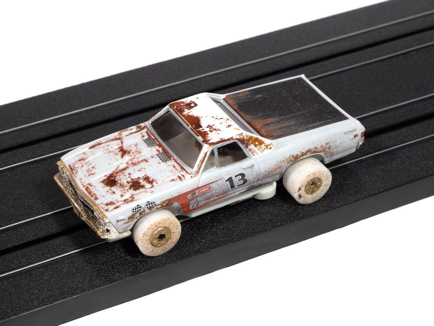Auto World Thunderjet 1969 Chevy El Camino (iWheels) HO Scale Slot Car