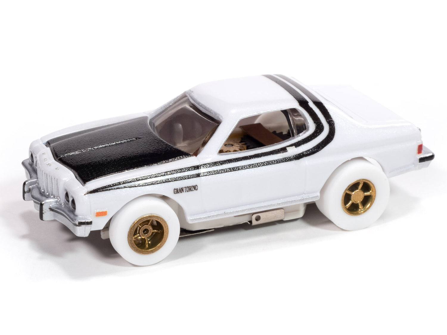 Auto World Xtraction 1976 Ford Torino (iWheels) HO Scale Slot Car