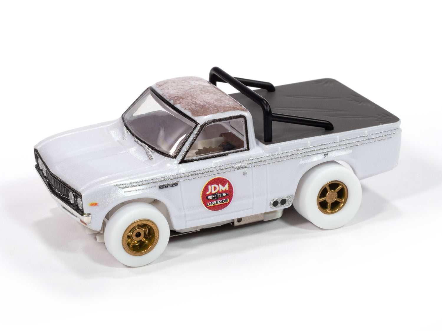 Auto World Xtraction 1972 Datsun 620 Pickup Truck JDM Legends (iWheels) HO Scale Slot Car