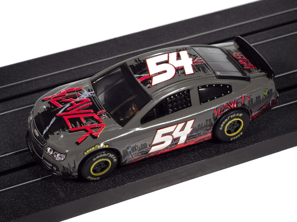 "PRE-ORDER" Auto World Super III 2015 Chevy SS Slayer (Gray) HO Scale Slot Car (DUE FEBRUARY 2026) - Auto World Store