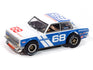 Auto World Xtraction 1972 BRE Datsun 510 Guest Car #68 (White & Blue) HO Scale Slot Car