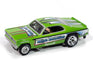 Auto World 4Gear 1972 Plymouth Duster High Octane FC (Green, Blue, White, Black & Red) HO Scale Slot Car