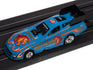 Auto World 4Gear 2022 Ford Mustang GT Wild Horses FC (Blue, Red, & Orange) HO Scale Slot Car
