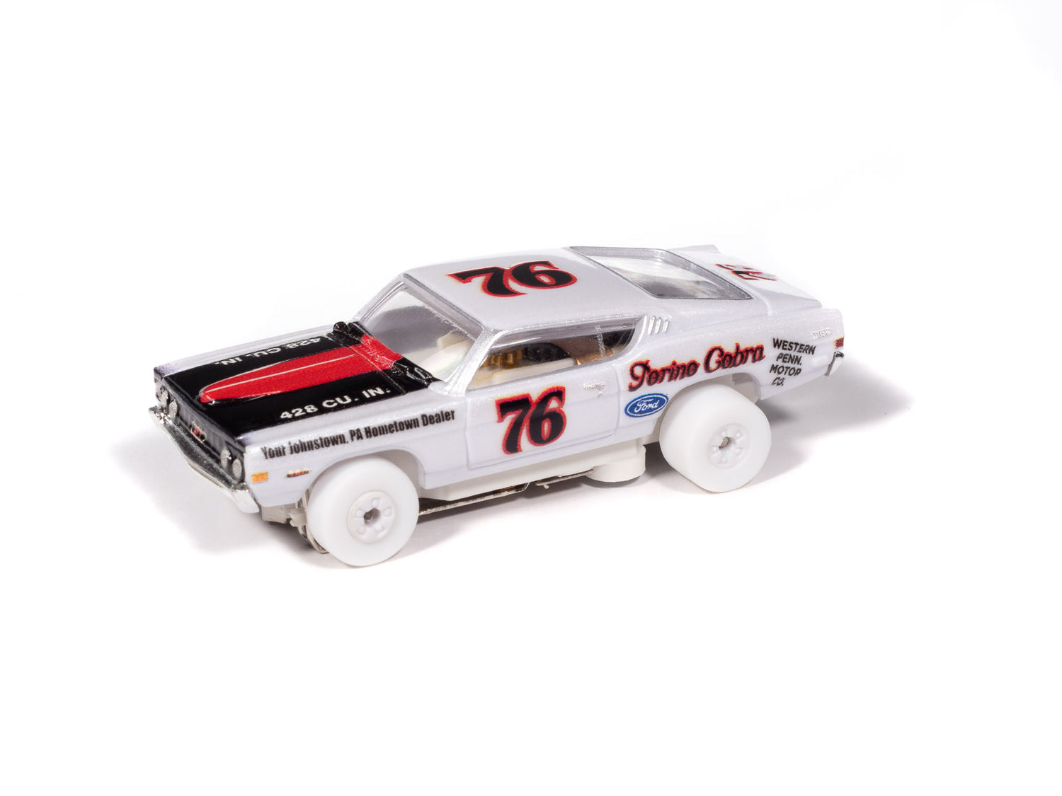 Auto World Thunderjet 1968 Ford Torino (iWheels) HO Scale Slot Car