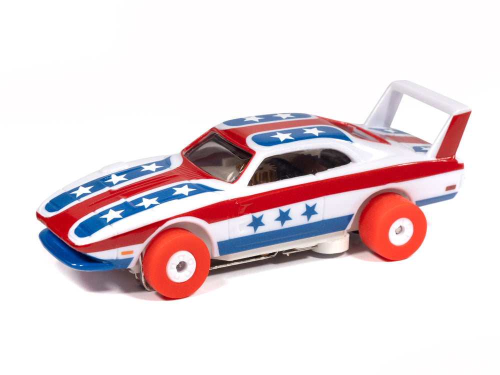 Auto World Thunderjet 1969 Dodge Charger Daytona (iWheels) HO Scale Slot Car