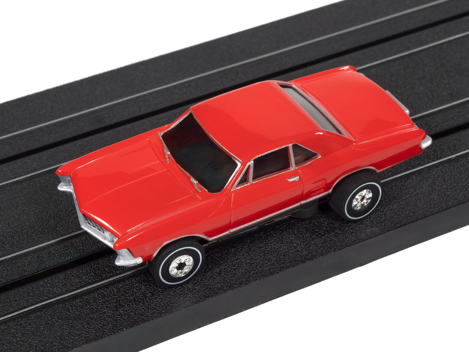 "PRE-ORDER" Auto World Thunderjet 1963 Buick Riviera (Cherry) HO Scale Slot Car (DUE AUGUST 2026)