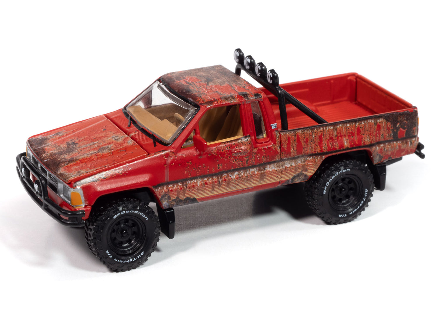 Johnny Lightning 1985 Toyota SR5 Pickup (Weathered) (Auto World Store Exclusive) 1:64 Diecast