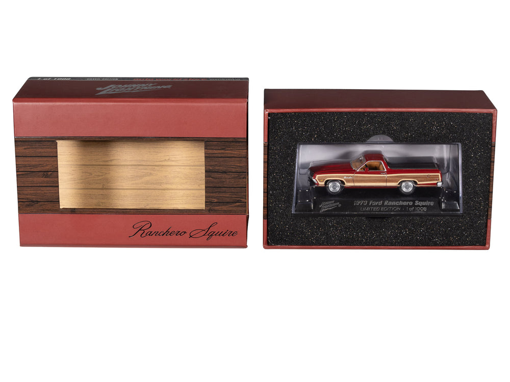 "PRE-ORDER" Johnny Lightning 1970 Ford Ranchero Squire (Auto World Store Exclusive) 1:64 Diecast (DUE APRIL 2026)