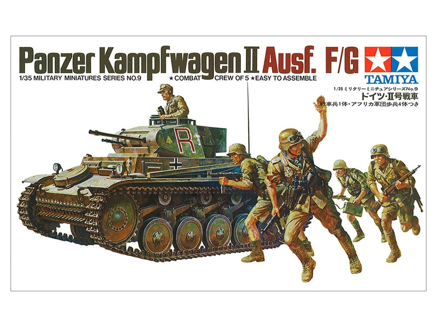 Tamiya Panzerkampfwagen II 1/35 Scale Model Kit